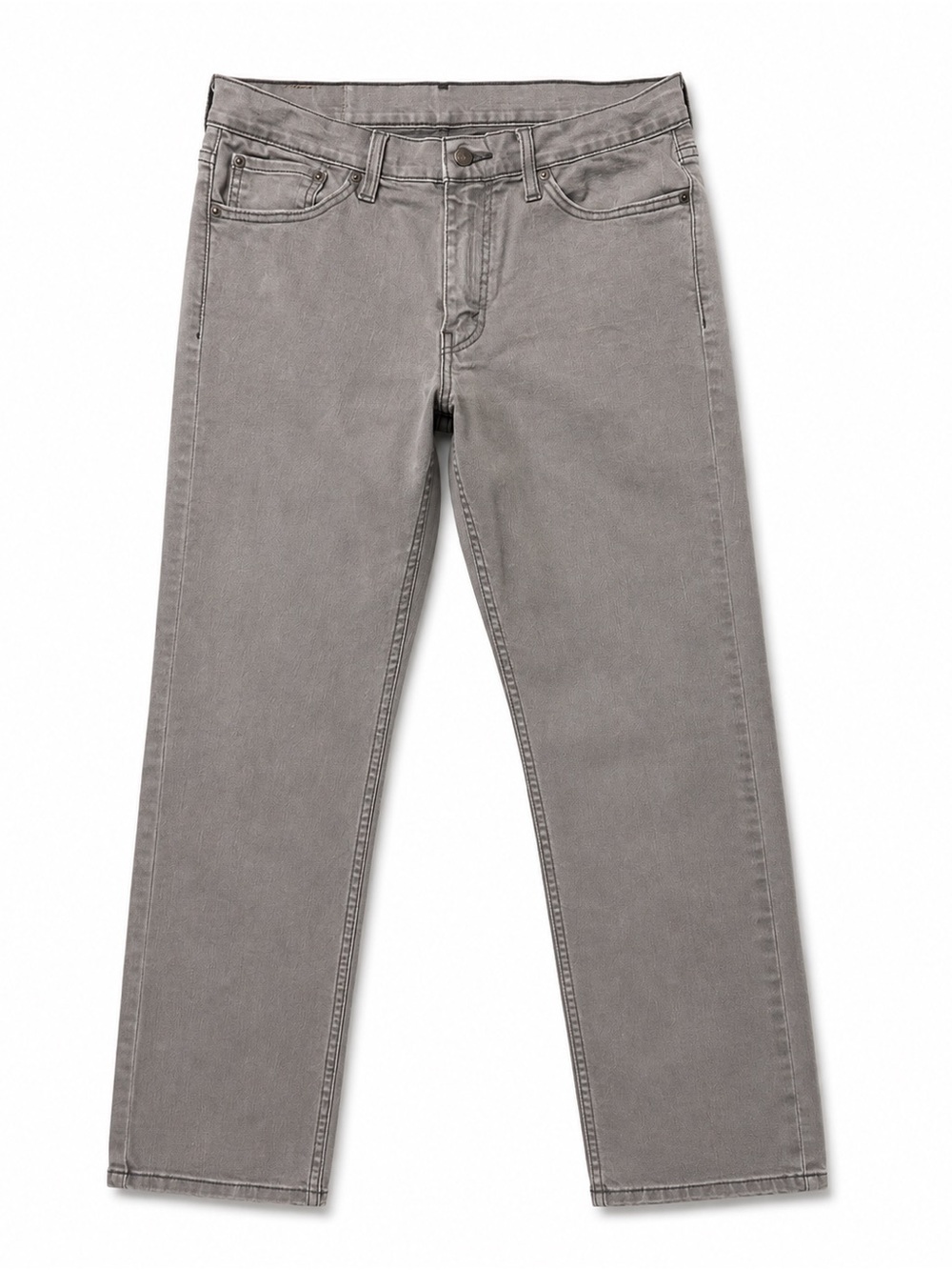 Levi's 511 Men's Jeans 33x30 Gray Straight Fit Denim Pants